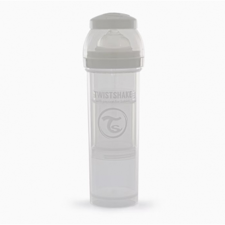 Twistshake Μπιμπερό κατά των κολικών 330ml White (1τμχ)