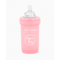 Twistshake Μπιμπερό κατά των κολικών 180ml Pastel Pink (1τμχ)