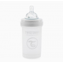 Twistshake Μπιμπερό κατά των κολικών 180ml White (1τμχ)