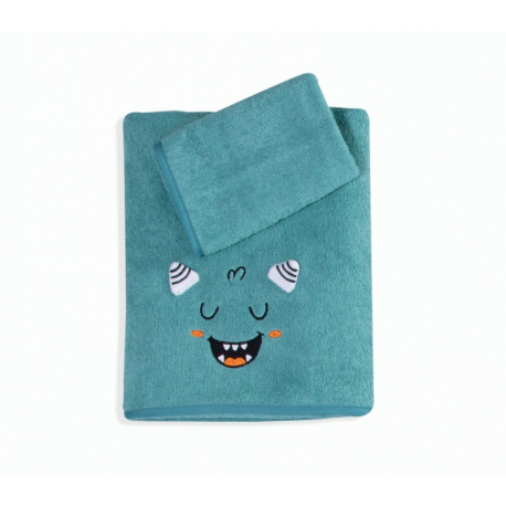 Βρεφικές πετσέτες Nef-Nef Homeware Monstermania σετ των 2