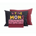 Σεντόνια μονά Nef-Nef Homeware Little Monsters Hearts σετ των 3