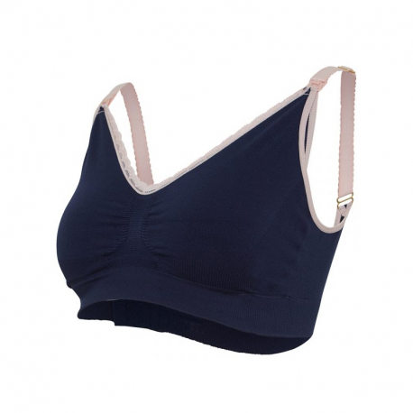 Σουτιέν θηλασμού Carriwell™ Seamless Maternity&amp;Nursing Bra Μπλε/Ροζ S