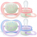 Philips-Avent πιπίλες Ultra Air Night 0-6M, σετ των 2