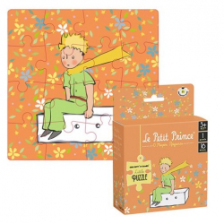 Παζλ 16 τεμαχίων Le Petit Prince Ο Μικρός Πρίγκιπας και το κουτί