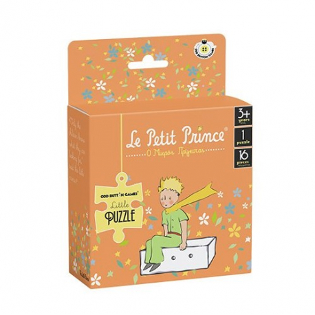 Παζλ 16 τεμαχίων Le Petit Prince Ο Μικρός Πρίγκιπας και το κουτί