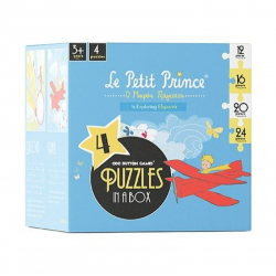 Παζλ 4 σε 1 Le Petit Prince Ο Μικρός Πρίγκιπας εξερευνά