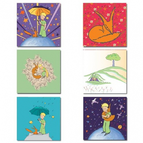 Κάρτες μνήμης Le Petit Prince Ο Μικρός Πρίγκιπας για τη φιλία