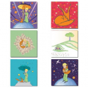 Κάρτες μνήμης Le Petit Prince Ο Μικρός Πρίγκιπας για τη φιλία