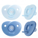 Πιπίλες Philips Avent Soothie Shapes 0-6M, σετ των 2 - SCF099/21