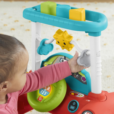 Εκπαιδευτική στράτα αυτοκινητάκι 3σε1 Fisher-Price® Laugh &amp; Learn® Smart Stages™