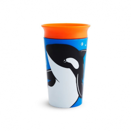 Munchkin κύπελο Miracle® 360° WildLove Sippy Orca 266 ml