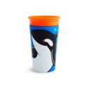 Munchkin κύπελο Miracle® 360° WildLove Sippy Orca 266 ml