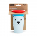 Κύπελο Munchkin Miracle® 360° WildLove Sippy Polar Bear 266 ml