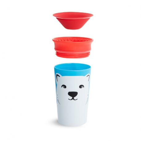 Κύπελο Munchkin Miracle® 360° WildLove Sippy Polar Bear 266 ml