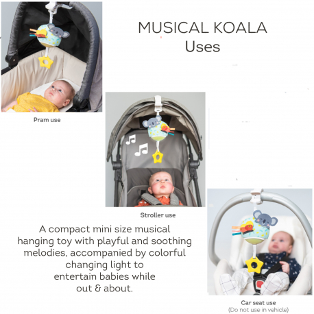 Μουσικό κρεμαστό κοάλα δραστηριοτήτων Taf toys Musical Kimmy the Koala