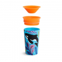 Κύπελο Munchkin Miracle® 360° WildLove Sippy Polar Bear / Orca 266 ml σετ των 2