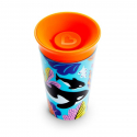 Κύπελο Munchkin Miracle® 360° WildLove Sippy Polar Bear / Orca 266 ml σετ των 2