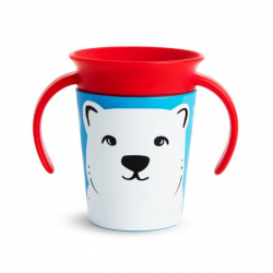 Munchkin εκπαιδευτικό κύπελο Miracle® 360° WildLove Trainer Polar Bear 177 ml