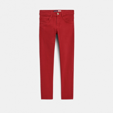 Okaidi Pantalon skinny en toile unie