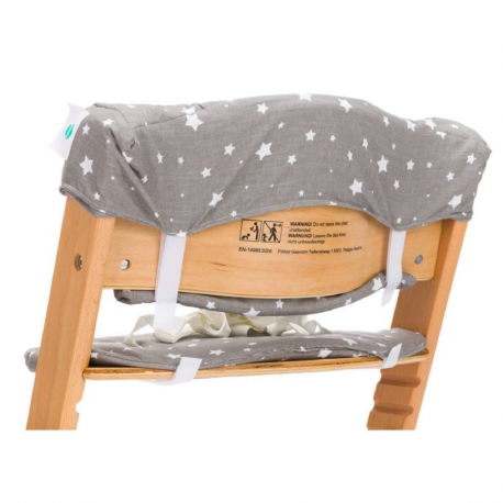 Fillikid μαξιλάρια ξύλινης καρέκλας φαγητού Max Stars σετ των 2