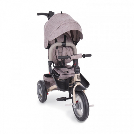 Τρίκυκλο ποδήλατο Kikka boo Premio 3 in 1 Air Wheels Beige Melange