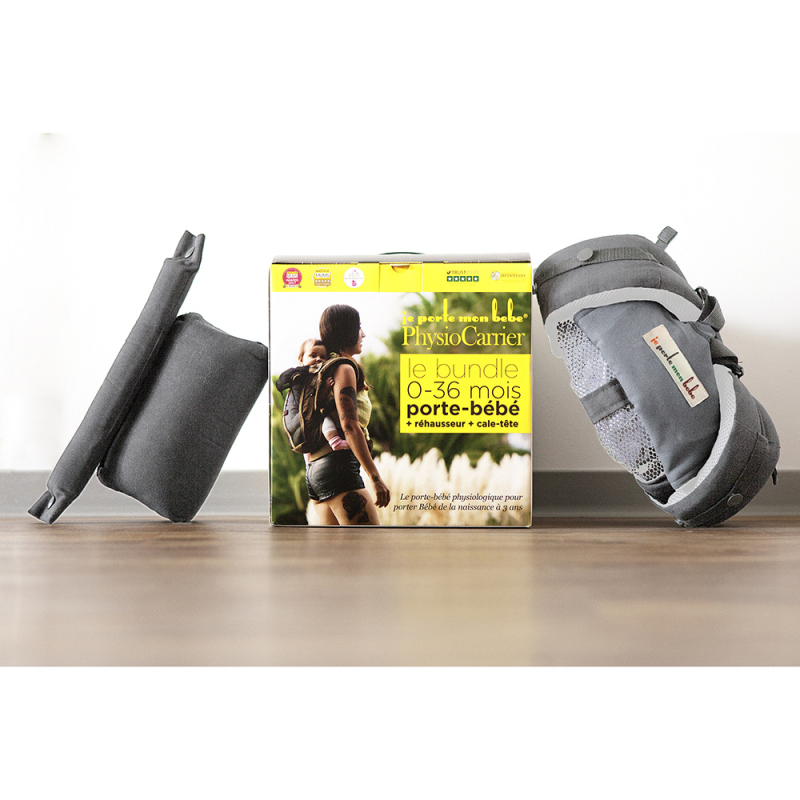 Set Marsipos Kai Ma3ilaria Je Porte Mon Bebe Physiocarrier Elephant Dark Coffee