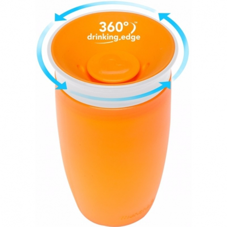 Munchkin κύπελλο Miracle® 360° Sippy Cup Orange 296 ml