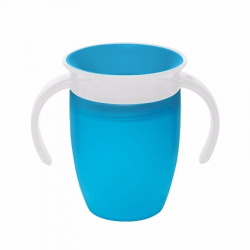 Eκπαιδευτικό κύπελλο Munchkin Miracle 360° Trainer Cup 207ml Blue
