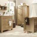 Ντουλάπα Charnwood by BabyStyle® Bordeaux Oak