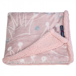 Κουβέρτα fleece με γούνα sherpa Greenwich Polo Club® Baby Essential 80 x 110 cm