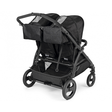 Καρότσι διδύμων Peg Perego Book for Two Ardesia