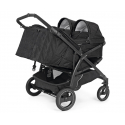 Καρότσι διδύμων Peg Perego Book for Two Ardesia