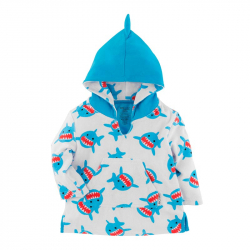 Μπλούζα - μπουρνούζι θαλάσσης ZOOCCHiNi™ Sherman the Shark 12-24 μηνών