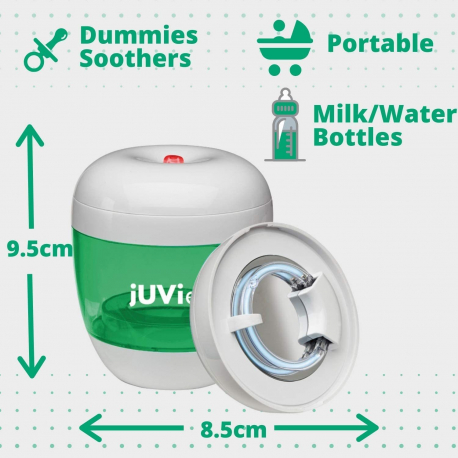 jUVibox φορητός αποστειρωτής jUViegg με υπεριώδη ακτινοβολία UV