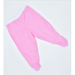 Παντελόνι πιτζάμας με πατουσάκι Nona Bebe Ροζ 12-24 μηνών