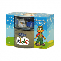 Adelco Kids άρωμα eau de toilette 100 ml για αγόρια + Δώρο ρολόι Booky