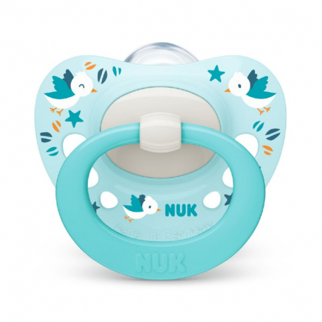 Πιπίλα Nuk® Classic Signature μέγεθος 1 (0-6M) με θήκη