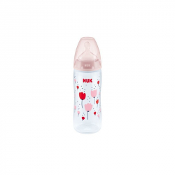 Mπιμπερό Nuk® First Choice+ με δείκτη ελέγχου θερμοκρασίας 360 ml XL (1τμχ)