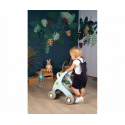 Περπατούρα - καρότσι και κάθισμα κούκλας Smoby Minikiss 3 in 1 Croc Baby Walker