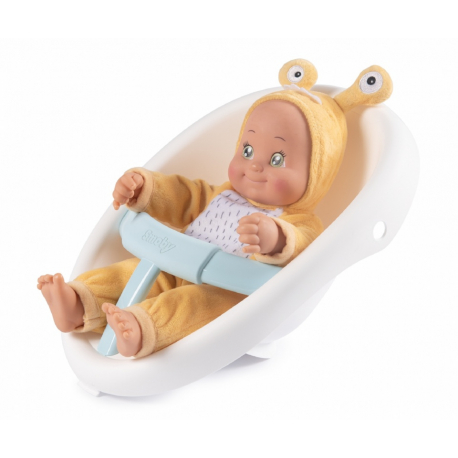 Περπατούρα - καρότσι και κάθισμα κούκλας Smoby Minikiss 3 in 1 Croc Baby Walker