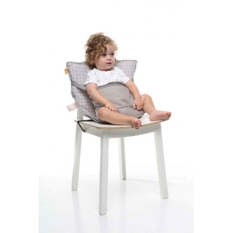 Φορητό κάθισμα φαγητού για καρέκλα BabyToLove® Pocket Chair White Stars