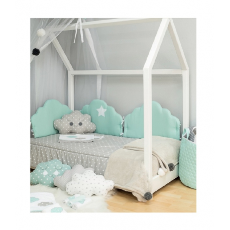 Πάπλωμα κούνιας Baby Star Σύννεφο Μέντα 110 x 150 cm