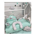 Πάπλωμα κούνιας Baby Star Σύννεφο Μέντα 110 x 150 cm