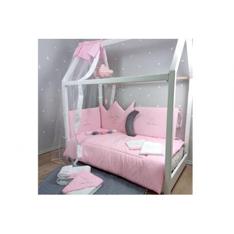Κουνουπιέρα Baby Star Princess Ροζ