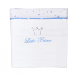 Κουβέρτα πικέ Baby Star Prince 100 x 150 cm