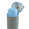 Θερμομονωτική θήκη Miniland Thermibag Simple Silky Azure 500ml