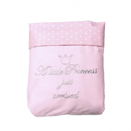 Πάπλωμα κούνιας Baby Star Princess Ροζ 110x150 cm