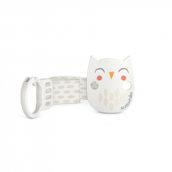 Suavinex κλιπ πιπίλας με κορδέλα Bonhomia Owl Beige