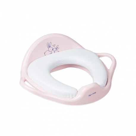 Μαλακό κάθισμα τουαλέτας Tega Baby® Little Bunnies Light Pink