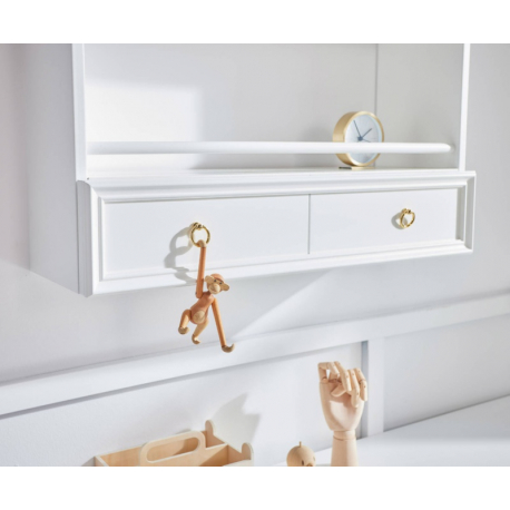 Ραφιέρα τοίχου Bellamy Royal Timeless White